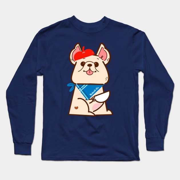 French Vanilla Pup Long Sleeve T-Shirt by Fluffymafi